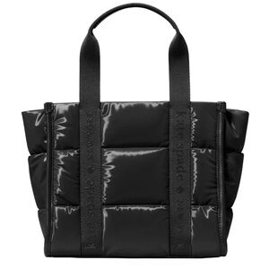 New Kate Spade Kip Puffy Small Tote Black